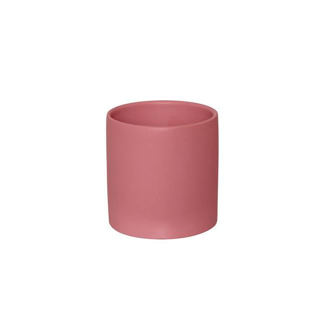 Ceramic-Cylinder-Pot-Medium-Chateau-Rose