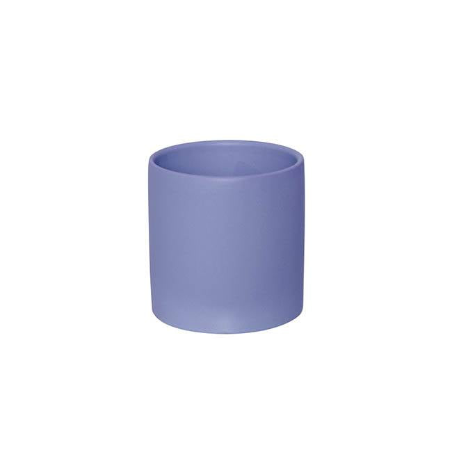 Ceramic-Cylinder-Pot-Medium-Jacaranda