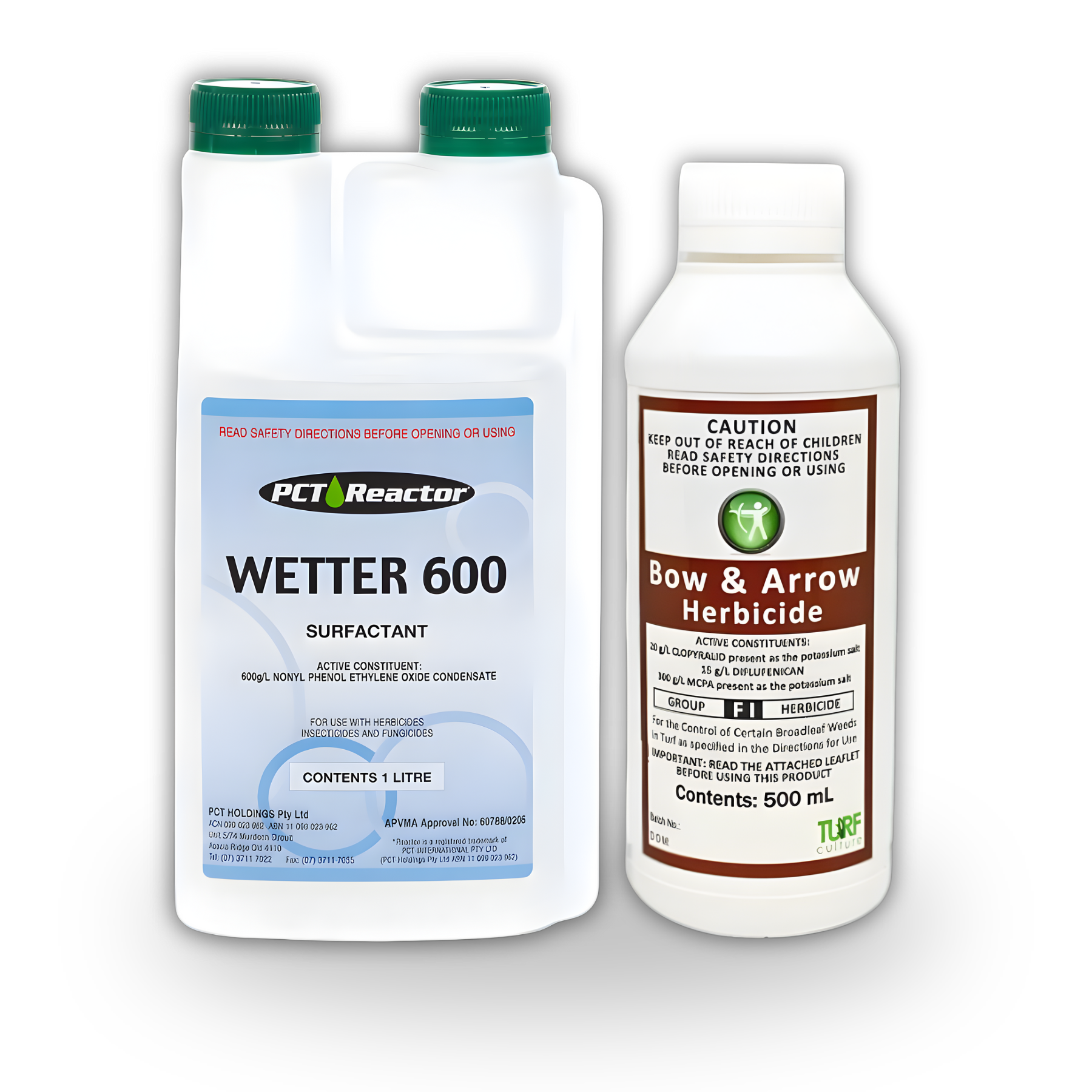 Bow & Arrow 500ml + PCT Wetter 600 1L – Akers of Lawn