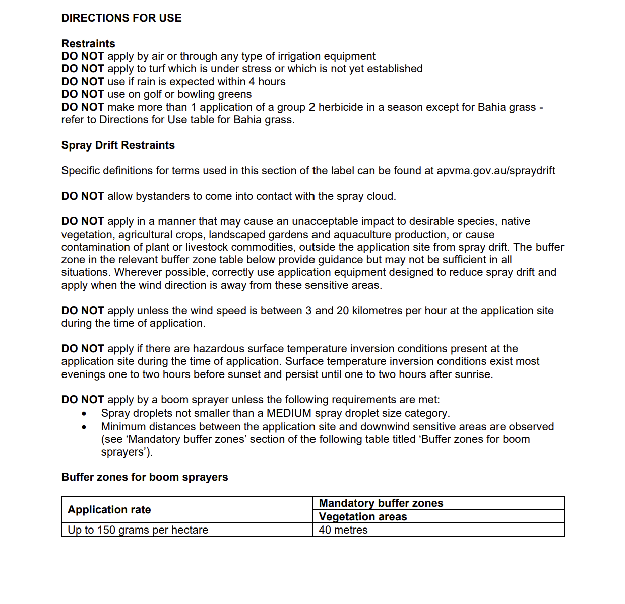 Turf Culture Odessa Herbicide 50g